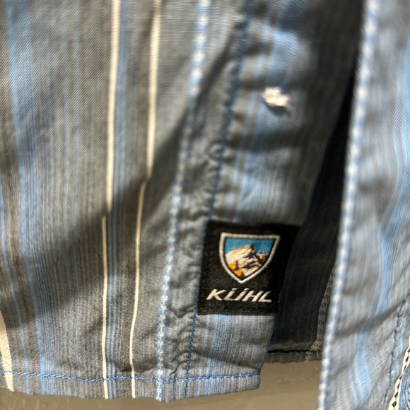 KUHL MEN’S (XXL) FRONT BUTTON DOWN SHIRT/FRONT POCKET SHORT SLEEVES - Picture 6 of 10